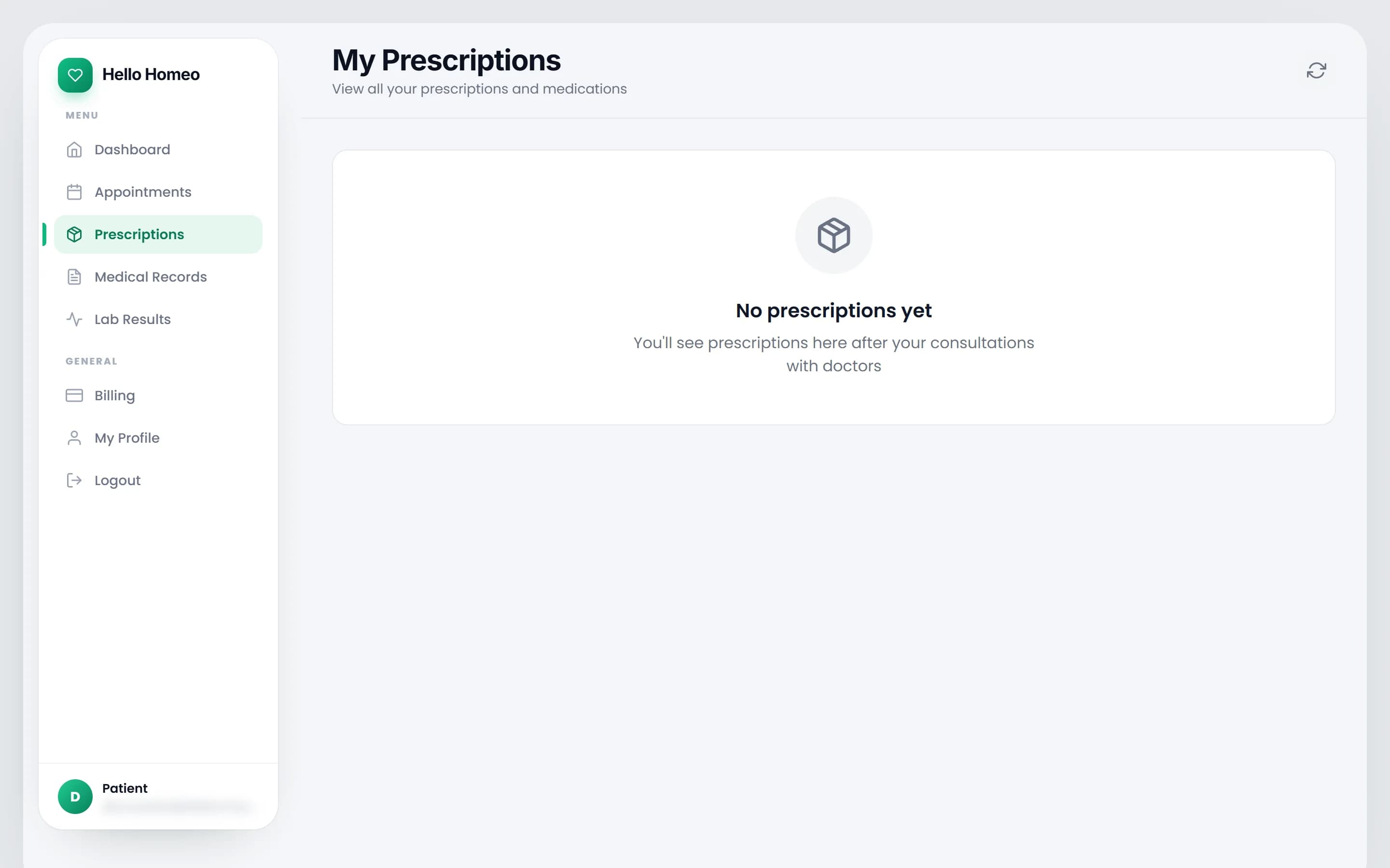 An expanded prescription card showing medications and their dispensing status